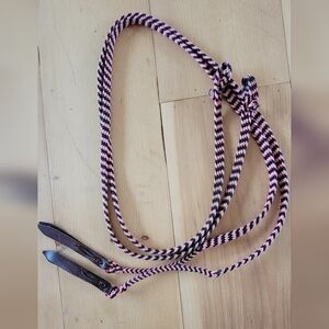 Braided Split Reins